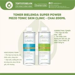 Toner Bielenda Super Power Mezo Skin Clinic Moisturizing/ Correcting