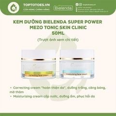 Kem dưỡng Bielenda Super Power Mezo Skin Clinic Moisturizing/ Correcting