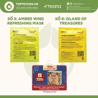 Mặt nạ dẻo tảo biển Teana