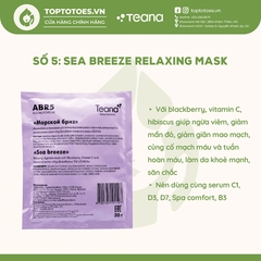 Mặt nạ dẻo tảo biển Teana