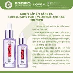 Serum L'Oreal Paris Revitalift Pure Hyaluronic Acid 1.5%