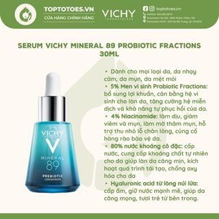 Serum Vichy Mineral 89 Probiotic Fractions 30ml