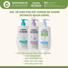 Gel vệ sinh phụ nữ Corine de Farme