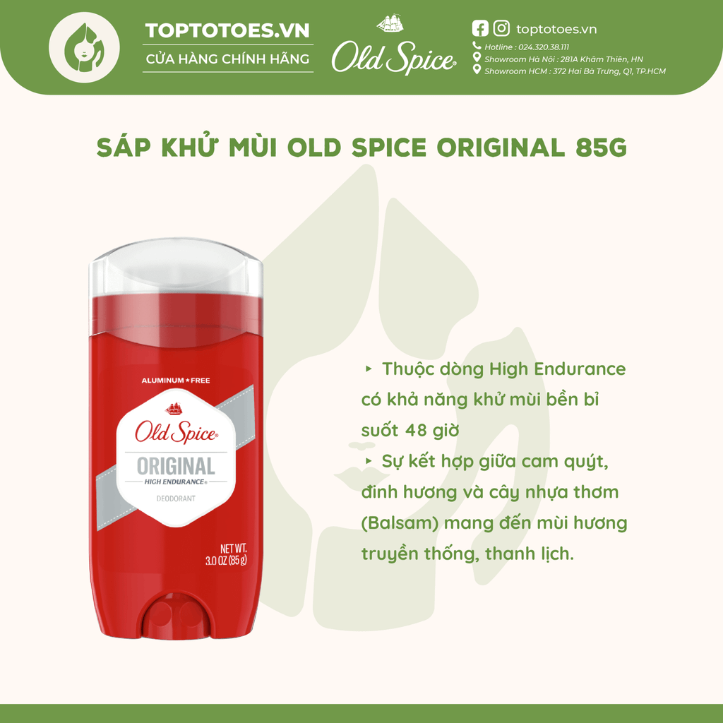 Sáp Khử Mùi Old Spice 85g