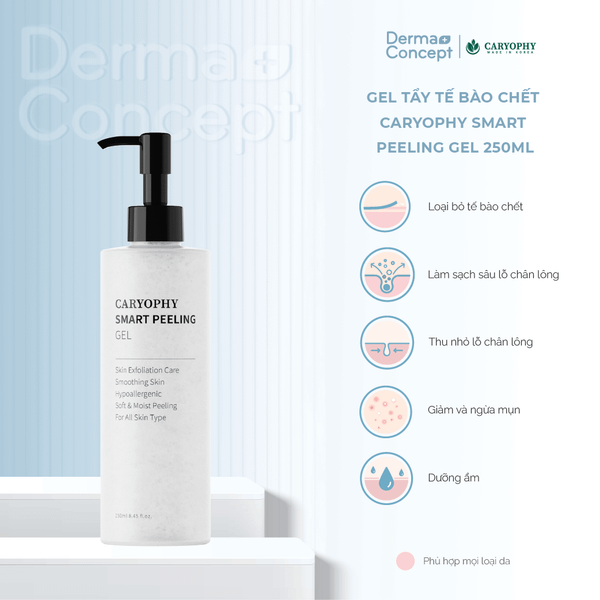 Gel tẩy tế bào da Caryophy Smart Peeling Gel 250ml