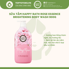 Sữa Tắm Happy Bath Essence Body Wash 900g - May Rose