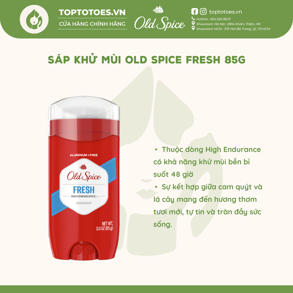Sáp Khử Mùi Old Spice 85g
