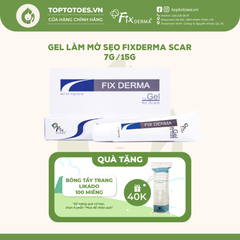Gel làm mờ sẹo Fixderma Scar