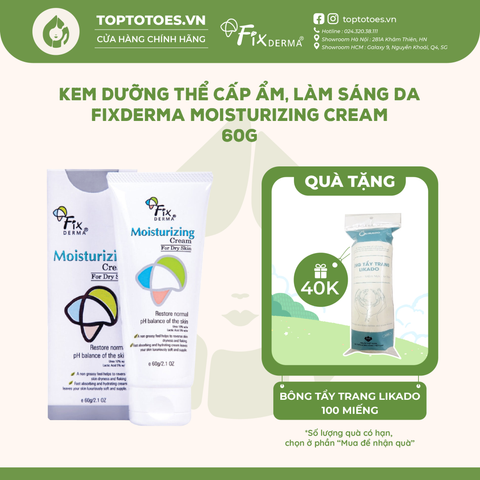 Kem dưỡng Fixderma Moisturizing Cream 60g