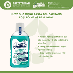 Nước súc miệng Pasta del Capitano 400ml - Loại bỏ mảng bám