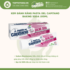 Kem đánh răng Pasta del Capitano 100ml - Baking Soda