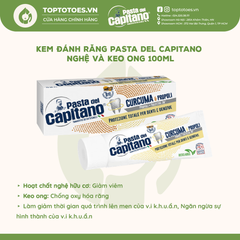 Kem đánh răng Pasta del Capitano 100ml - Nghệ và keo ong