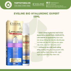 Lăn mắt Eveline Bio Hyaluron 3x Retinol System 15ml