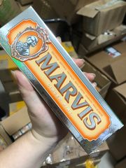 Kem đánh răng Marvis 85ml - Ginger Mint (màu cam)