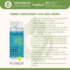 Toner Compliment AHA BHA 200ml