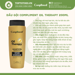 Dầu gội Compliment Oil Therapy 400ml