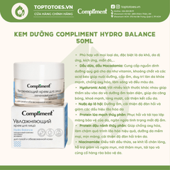 Kem dưỡng Compliment Hydro Balance 50ml