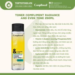 Toner Compliment Radiance And Even Tone 250ml
