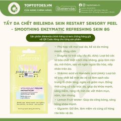 Tẩy da chết Bielenda Skin Restart Sensory Peel - Smoothing Enzymatic 8g