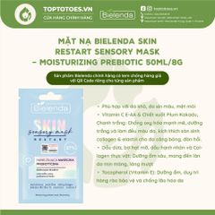 Mặt nạ Bielenda Skin Restart Sensory - Moisturizing Prebiotic 8g