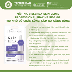 Mặt nạ Bielenda Skin Clinic Professional Niacinamide 8g