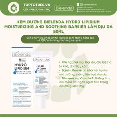 Kem dưỡng Bielenda Hydro Lipidium - Moisturizing And Soothing 50ml