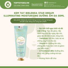 Kem tay Bielenda Star Dream 50ml - Moisturizing (màu xanh)