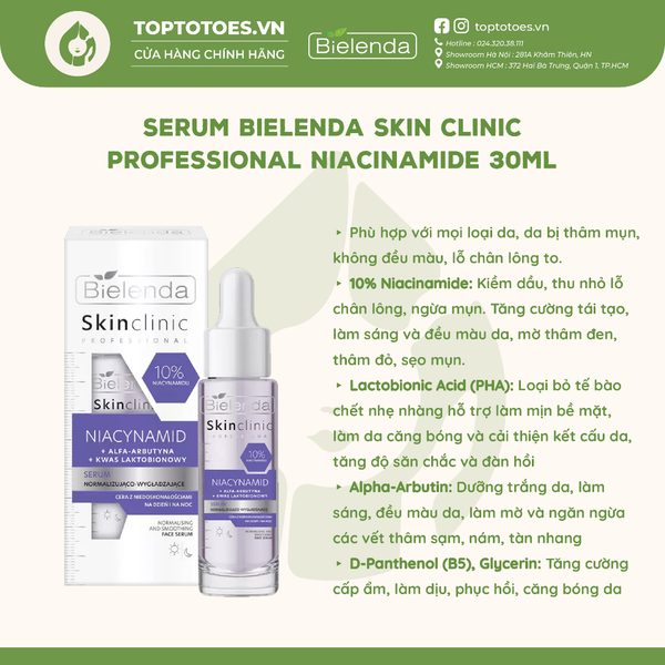 Serum Bielenda Skin Clinic Professional Niacinamide 30ml