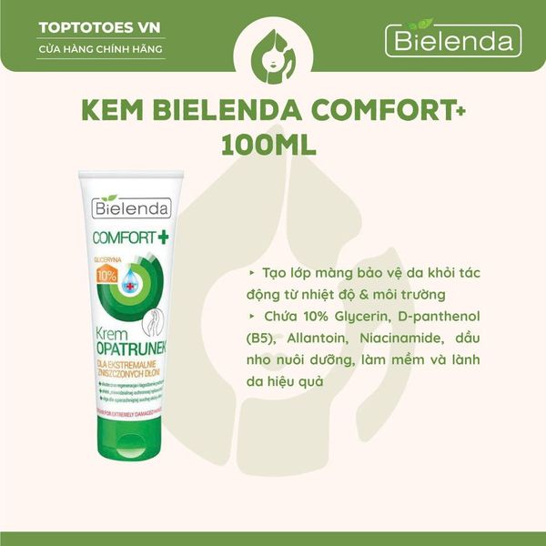 Kem dưỡng da tay Bielenda Comfort - 100ml