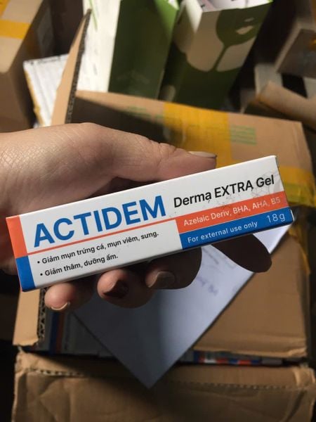 Gel giảm mụn Actidem Derma EXTRA Gel 18g