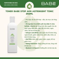Toner Babe Stop AKN Astringent Tonic Lotion 250ml