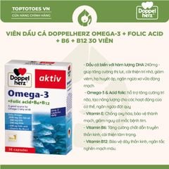 Viên uống Doppel herz 30 viên - Omega-3