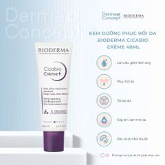 Kem dưỡng Bioderma Cicabio Creme+ 40ml