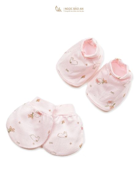 [M&B] Set bao tay chân bo sơ sinh chất vải rayon thoáng mát