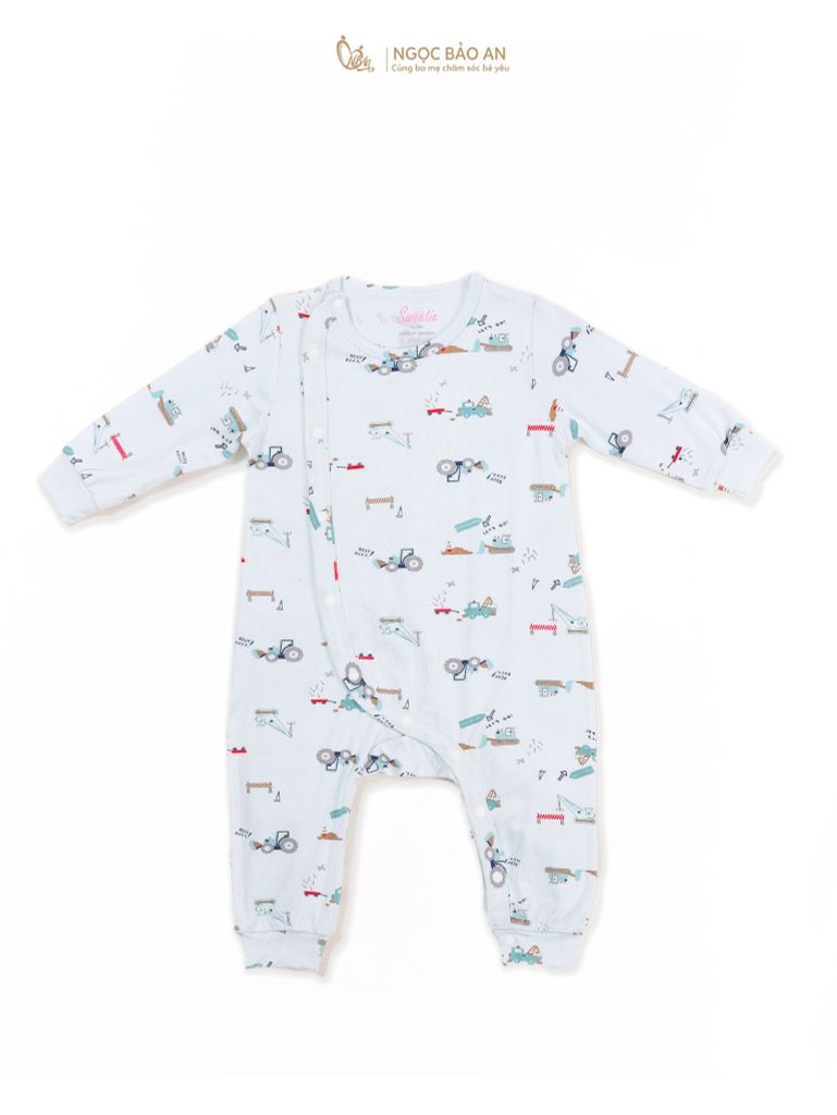 [M&B] Bộ bodysuit sát nách, cộc tay, tay dài sơ sinh