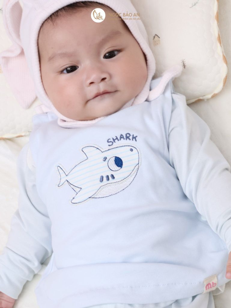 [M&B] Áo khoác gile 2 lớp cotton thoáng mát