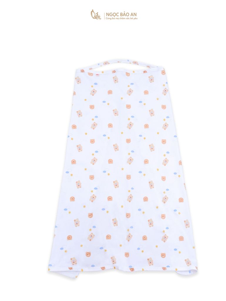 [M&B] Khăn choàng đa năng 1 lớp cotton để che chắn cho bé
