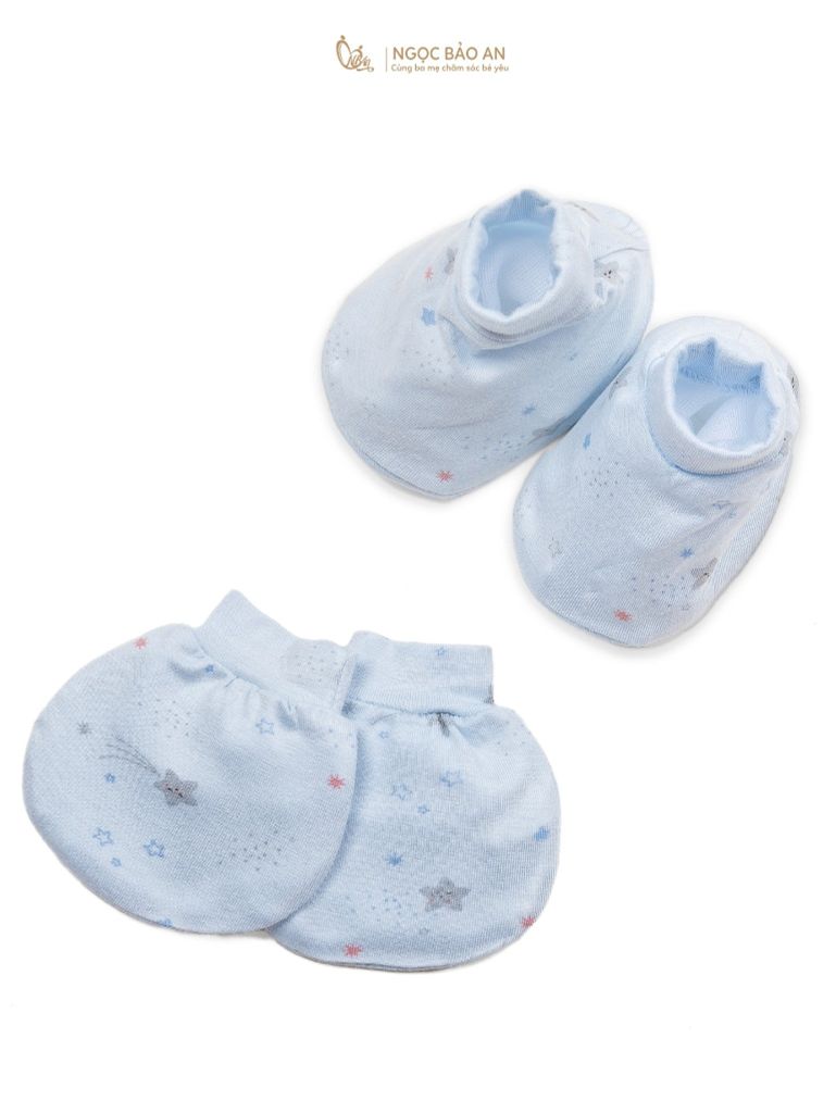[M&B] Set bao tay chân bo sơ sinh chất vải rayon thoáng mát