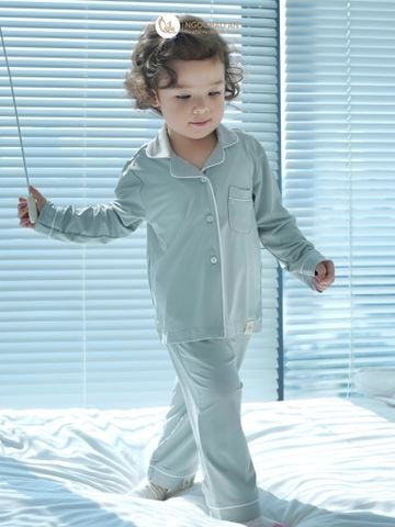 [NGỌC BẢO AN KIDS] Bộ quần áo Pijama dài tay thoáng mát dành cho bé