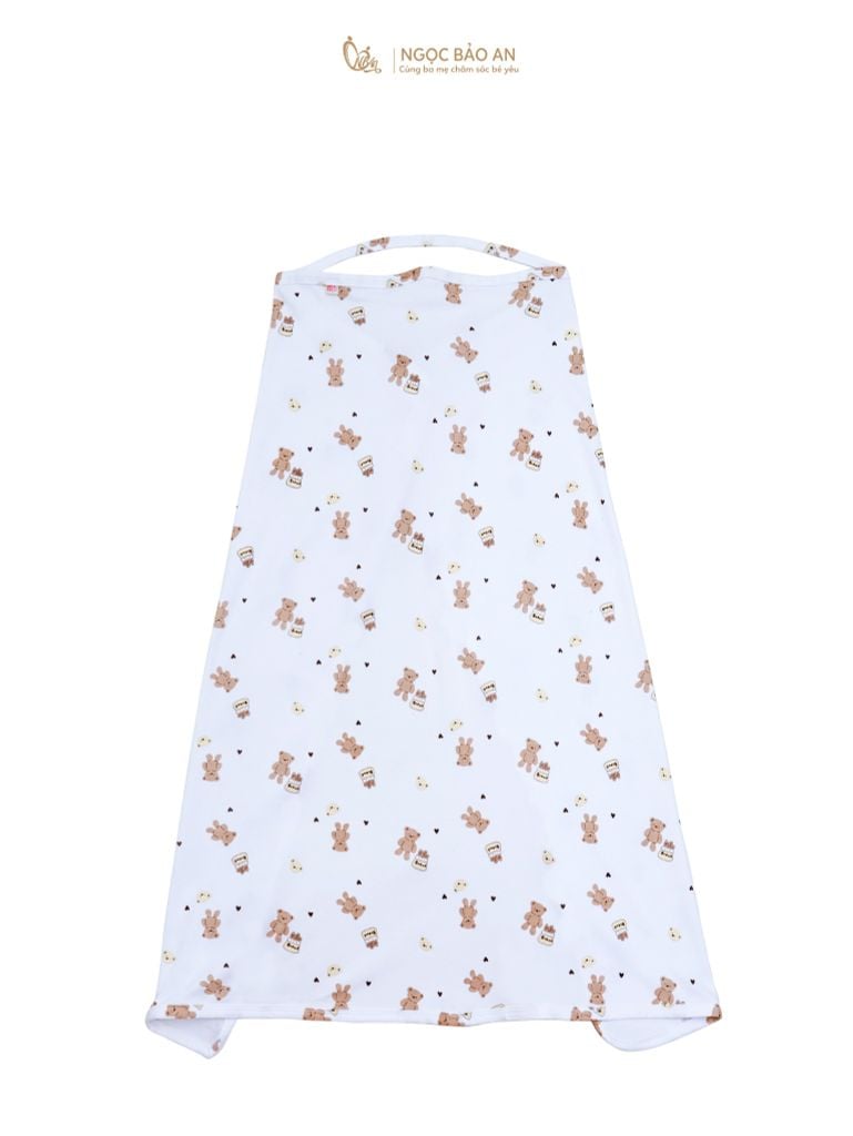 [M&B] Khăn choàng đa năng 1 lớp cotton để che chắn cho bé