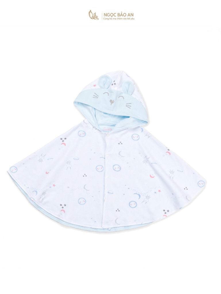 [M&B] Áo khoác cánh tiên 2 lớp cotton che nắng cho bé