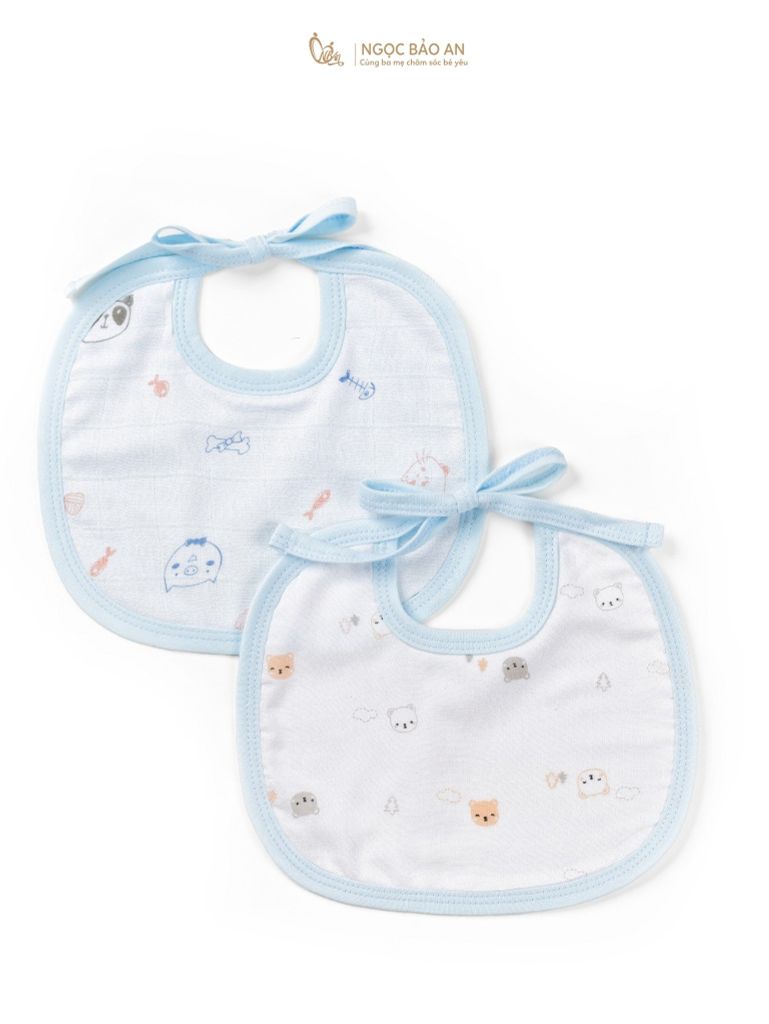 Yếm Honey Bamboo - Cotton cho bé