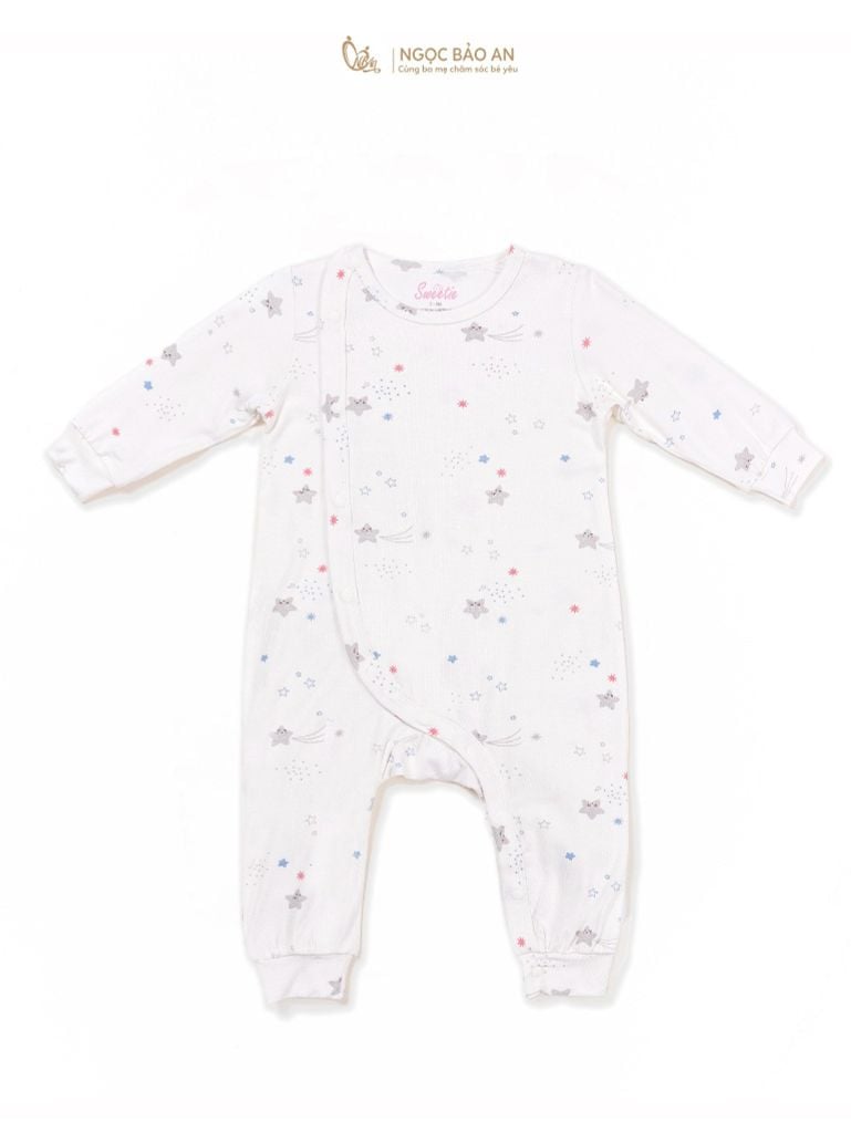[M&B] Bộ bodysuit sát nách, cộc tay, tay dài sơ sinh