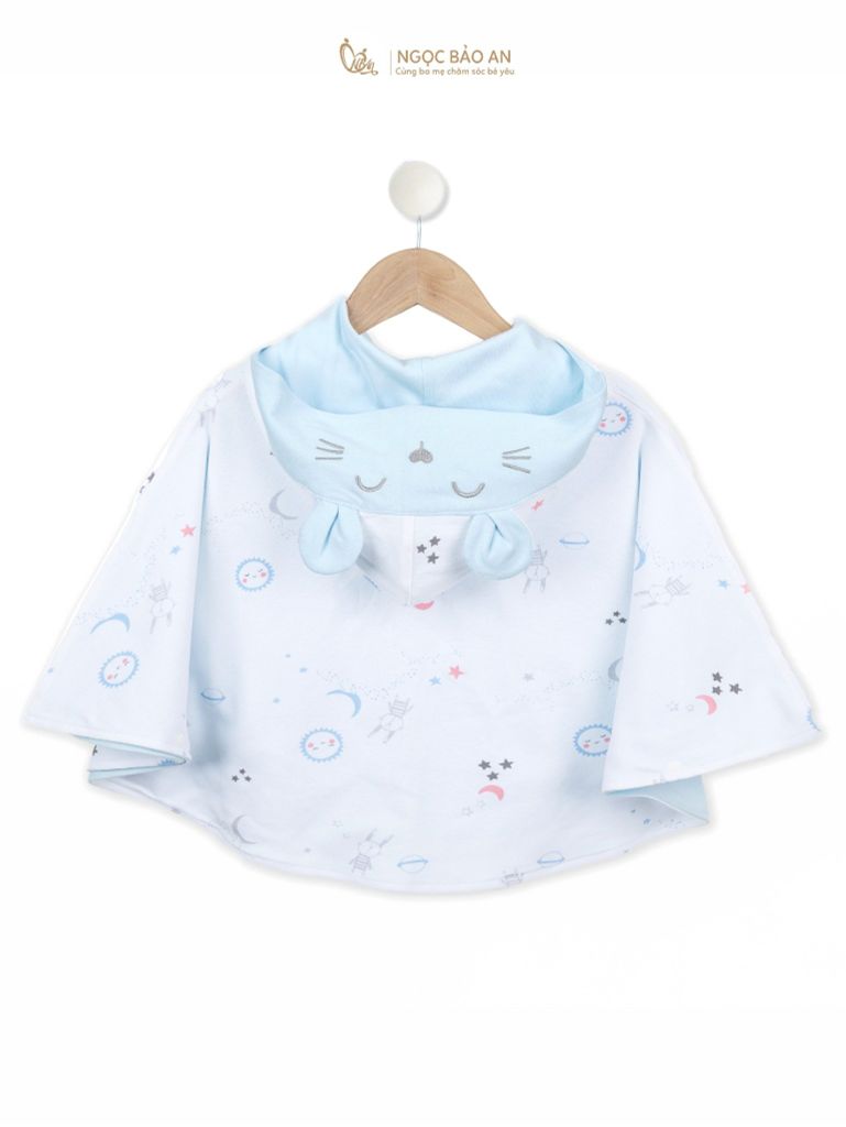 [M&B] Áo khoác cánh tiên 2 lớp cotton che nắng cho bé