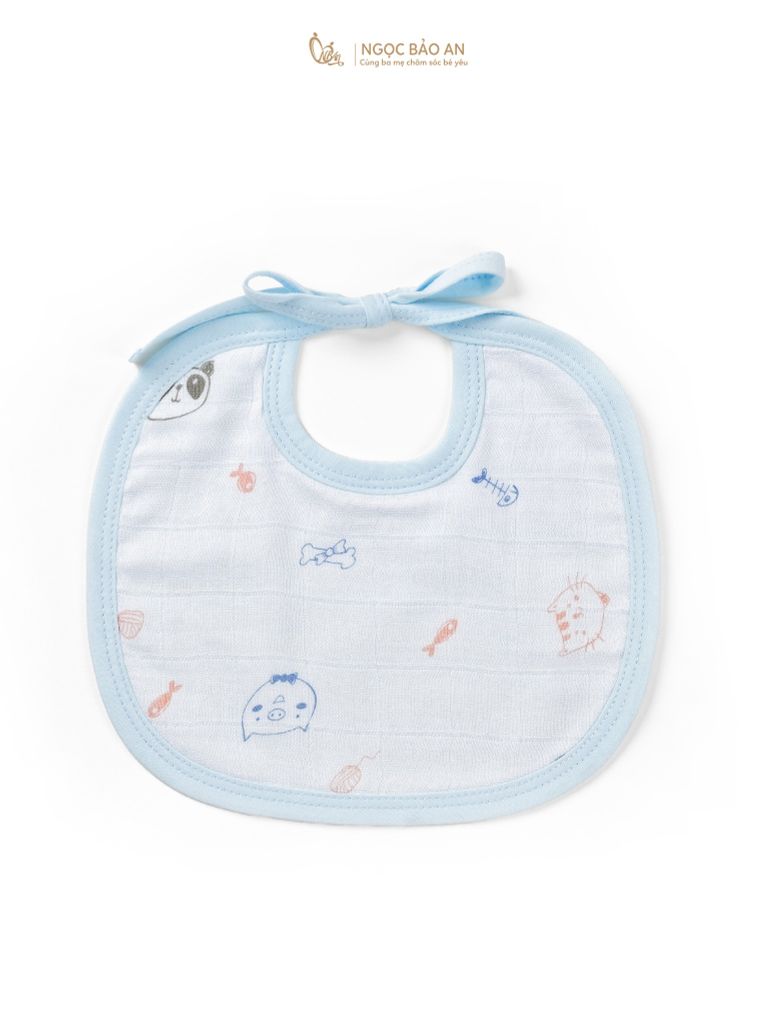 Yếm Honey Bamboo - Cotton cho bé