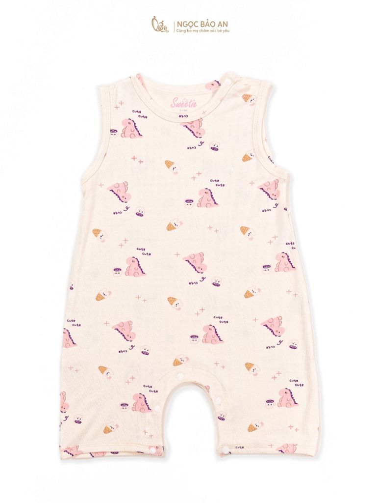 [M&B] Bộ bodysuit sát nách, cộc tay, tay dài sơ sinh