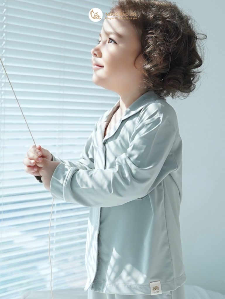 [NGỌC BẢO AN KIDS] Bộ quần áo Pijama dài tay thoáng mát dành cho bé