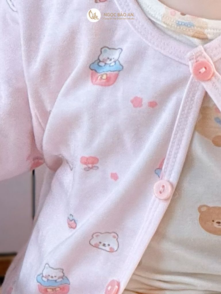 [HONEY] Áo khoác 1 lớp cotton thoáng mát