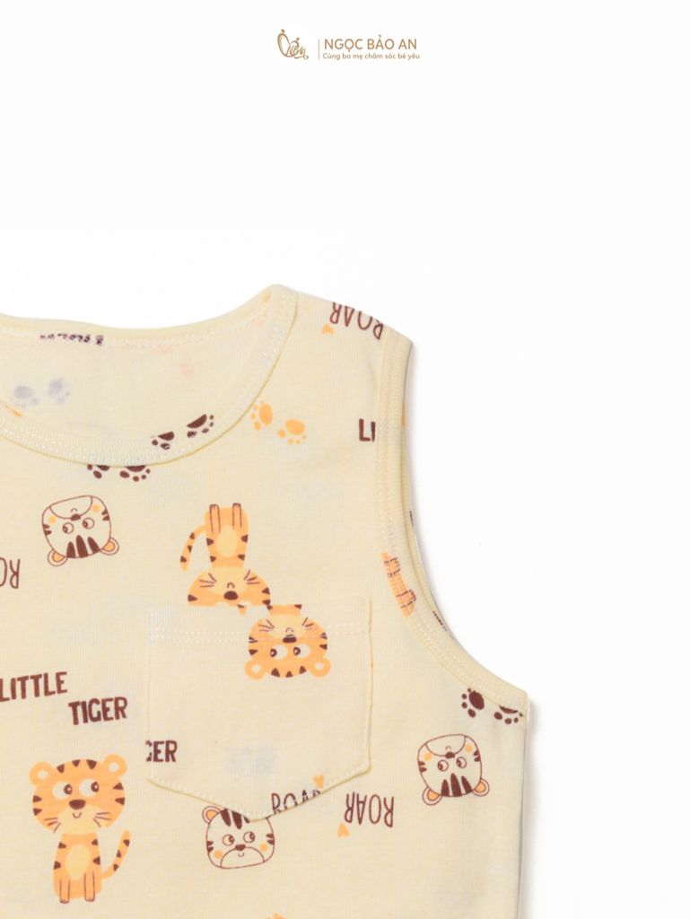 [HONEY] Bộ quần áo ngắn tay ngắn borib 3 hoạ tiết