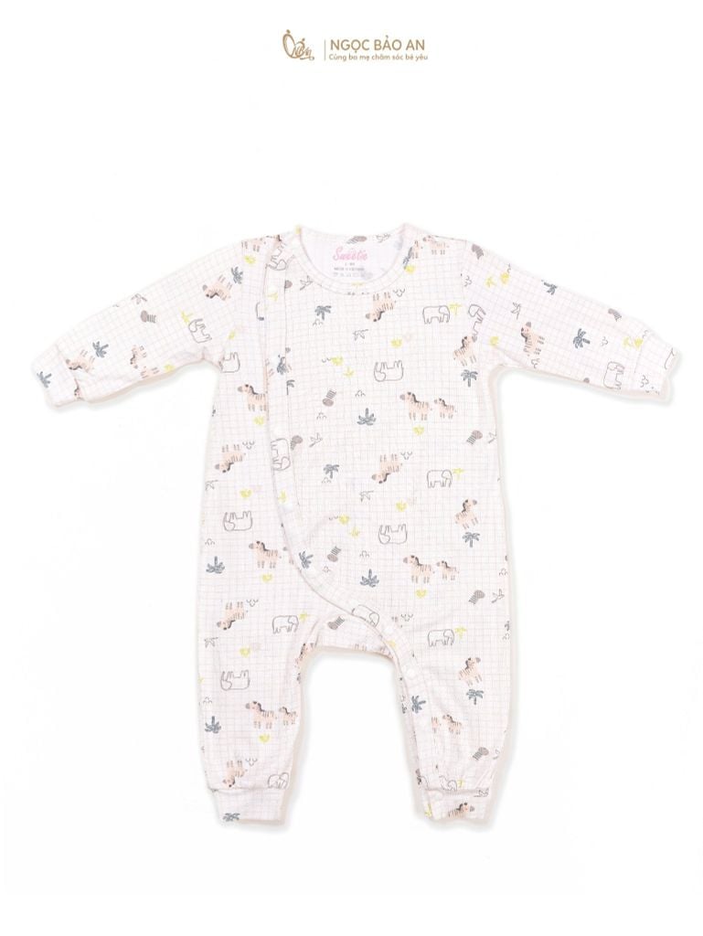 [M&B] Bộ bodysuit sát nách, cộc tay, tay dài sơ sinh
